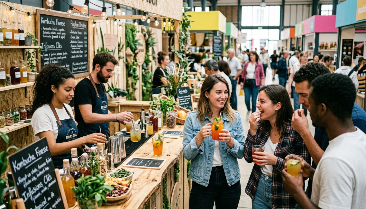 Les pop-ups de boissons, nouveaux laboratoires pour tester les attentes clients